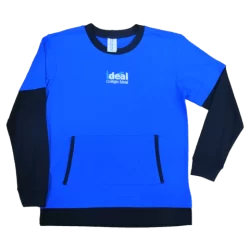 CAMISETA MANGA LONGA COM BOLSO