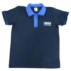 CAMISETA POLO PV PRETA UNISSEX
