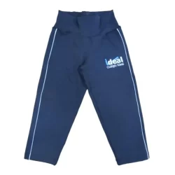 Calça Corsario Preta Vivo Branco