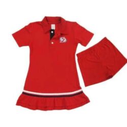 VESTIDO POLO C/ SHORT INFANTIL